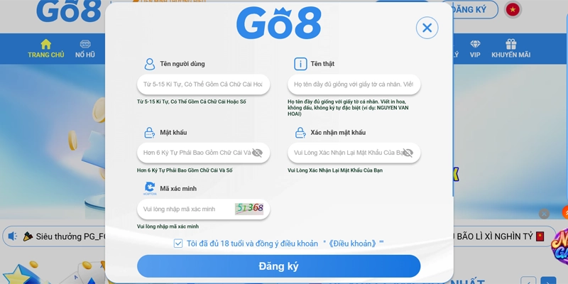 Hướng Dẫn Go8 - Chuyên Mục Thông Tin Hữu Ích, Quan Trọng 9 Hướng dẫn đăng ký Go8